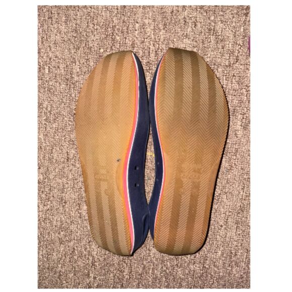 Women's Crocs Ballet Navy Slingback Flats: Size 10 - Picture 3 of 3